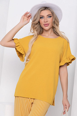 Блуза "Эрика" (желтая) Б8627